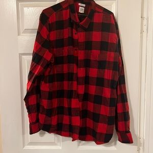 GAP Red Flannel Shirt